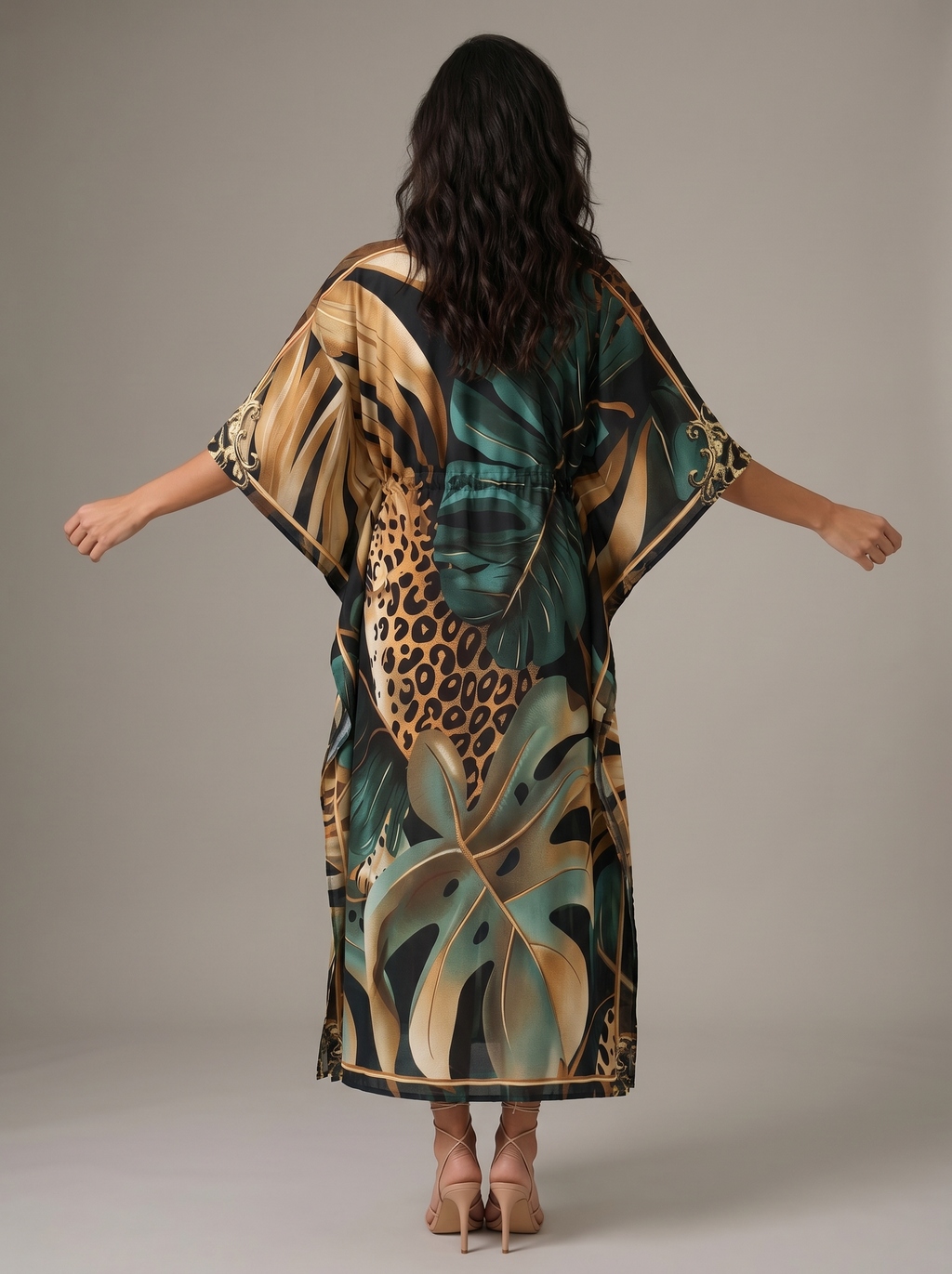 Kaftán premium colombiano adaptable desde talla S hasta 4XL