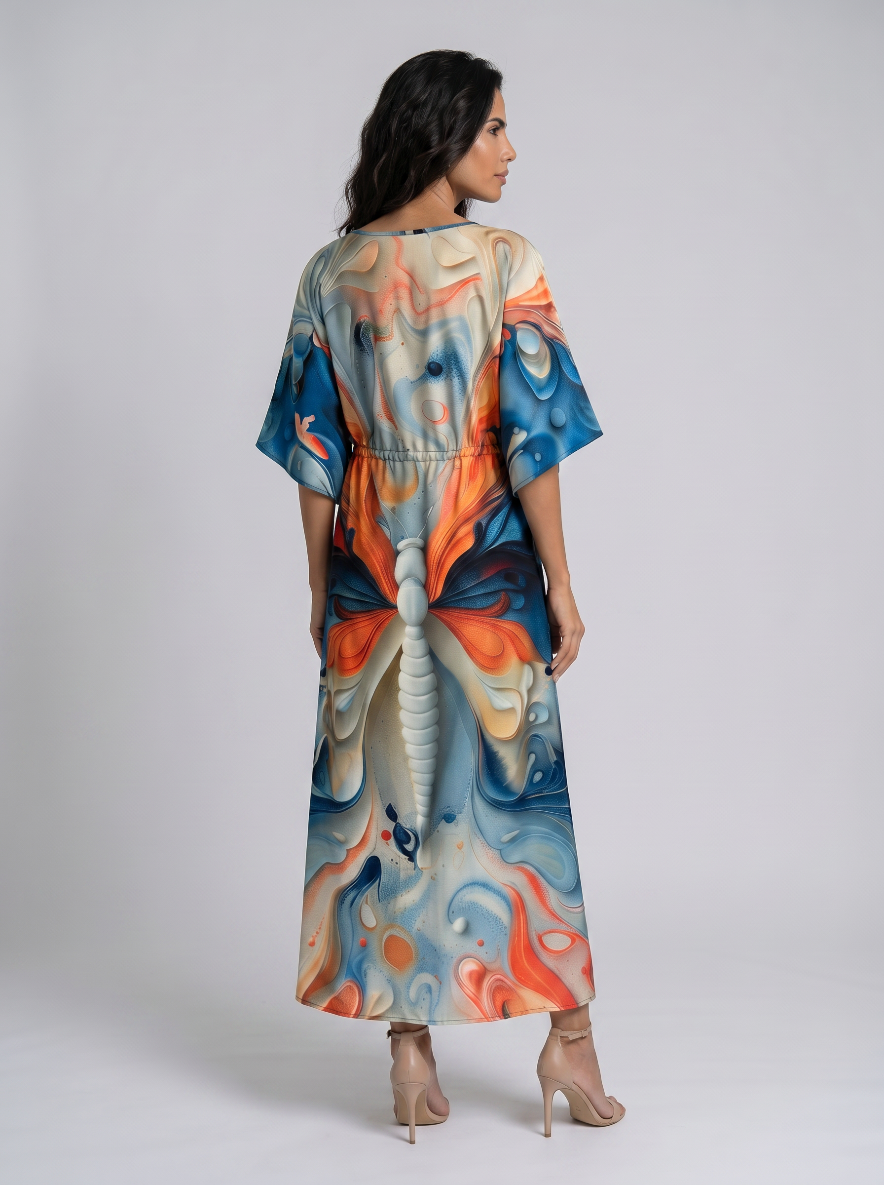Kaftán premium colombiano adaptable desde talla S hasta 4XL