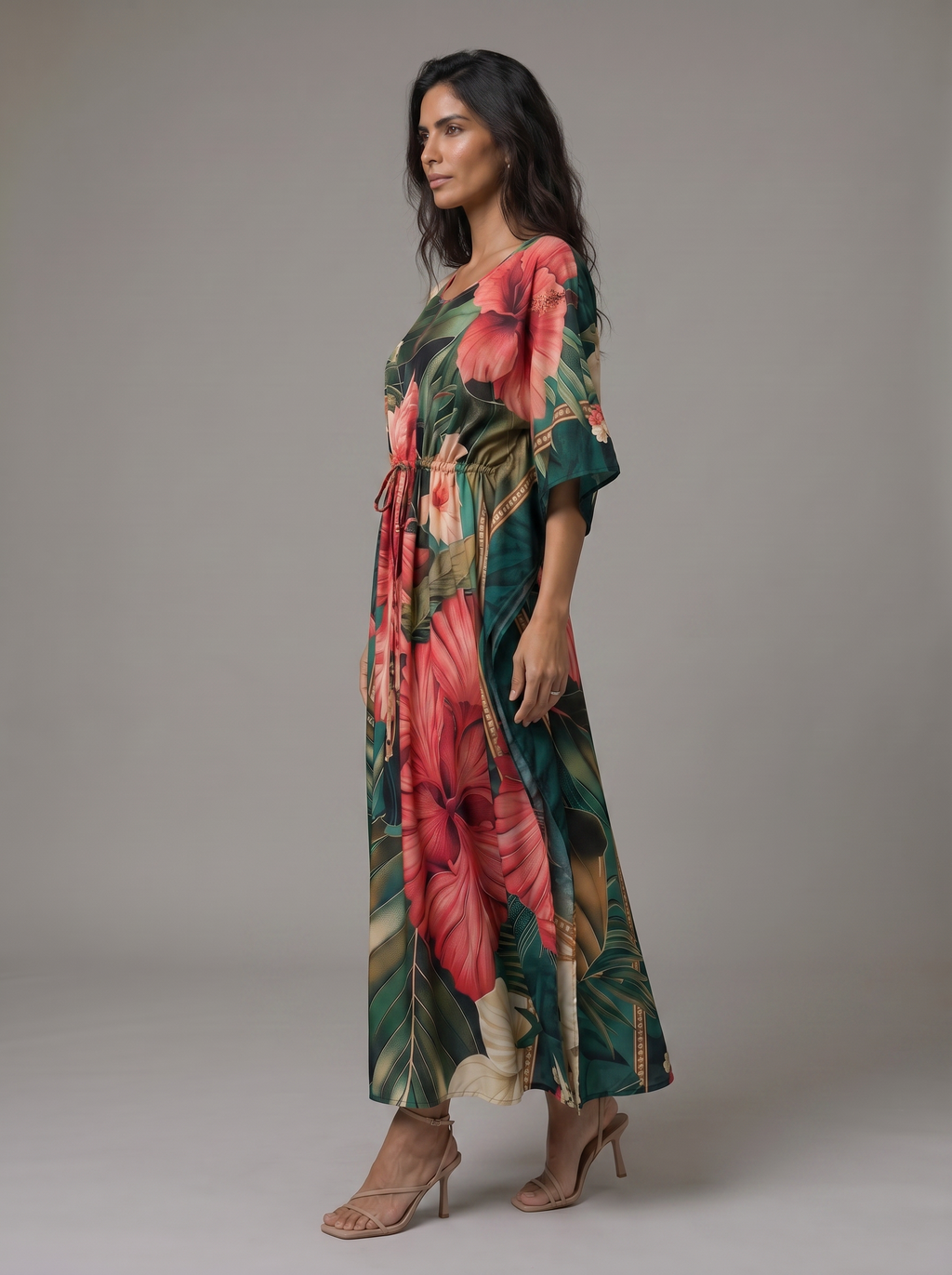 Kaftán premium colombiano adaptable desde talla S hasta 4XL