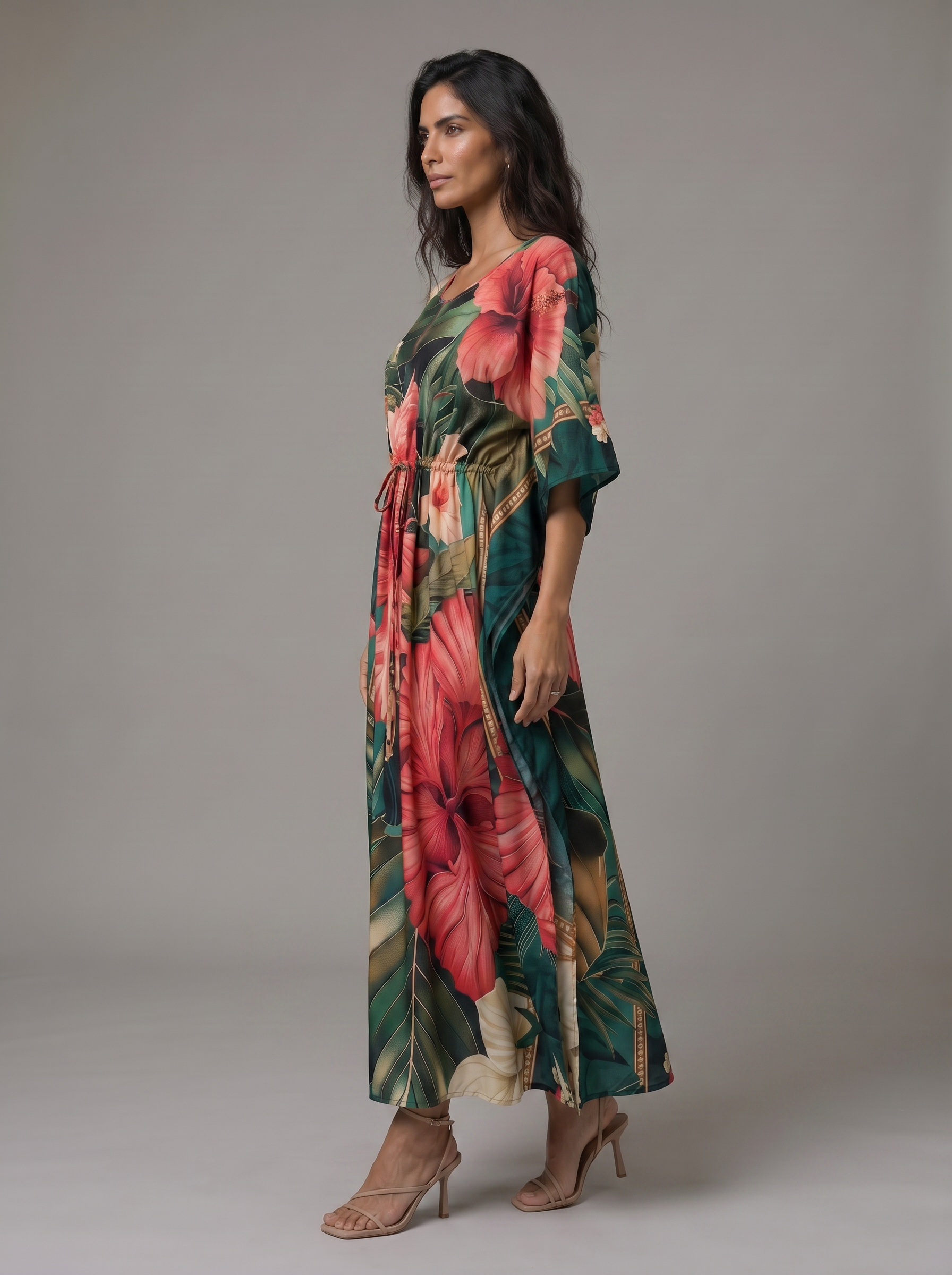 Kaftán premium colombiano adaptable desde talla S hasta 4XL