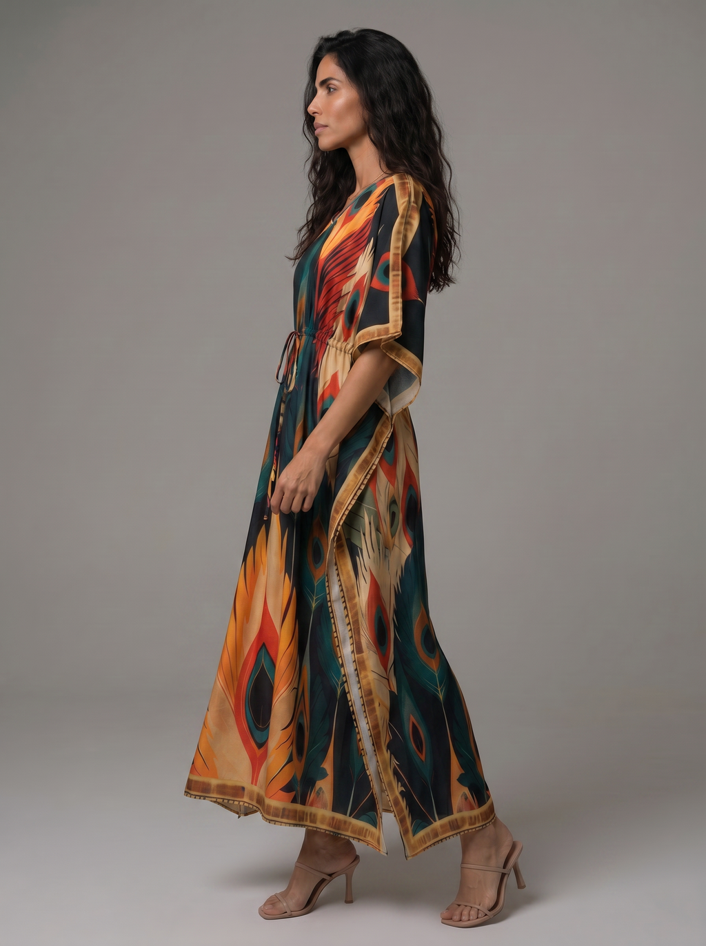 Kaftán premium colombiano adaptable desde talla S hasta 4XL