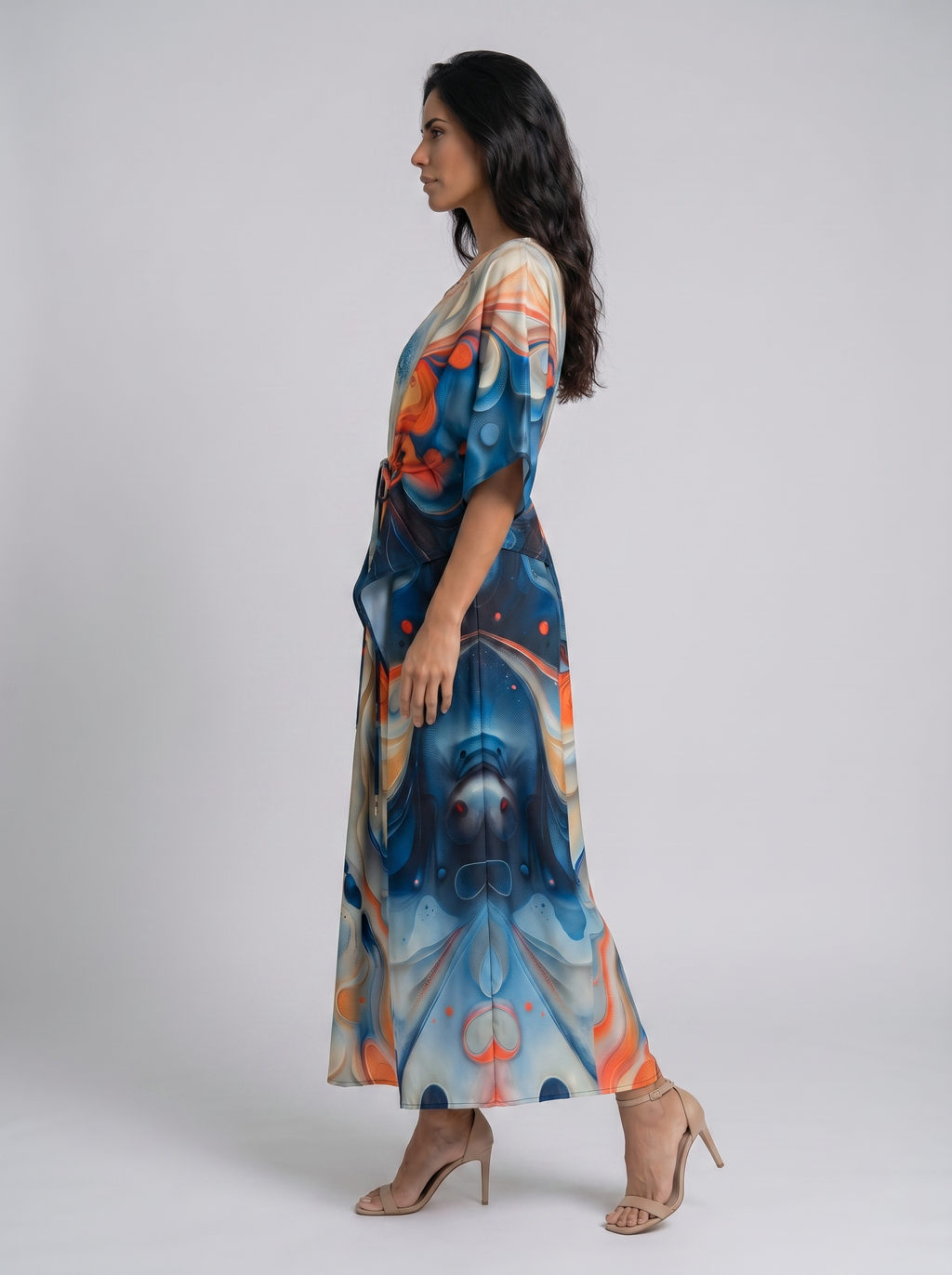 Kaftán premium colombiano adaptable desde talla S hasta 4XL