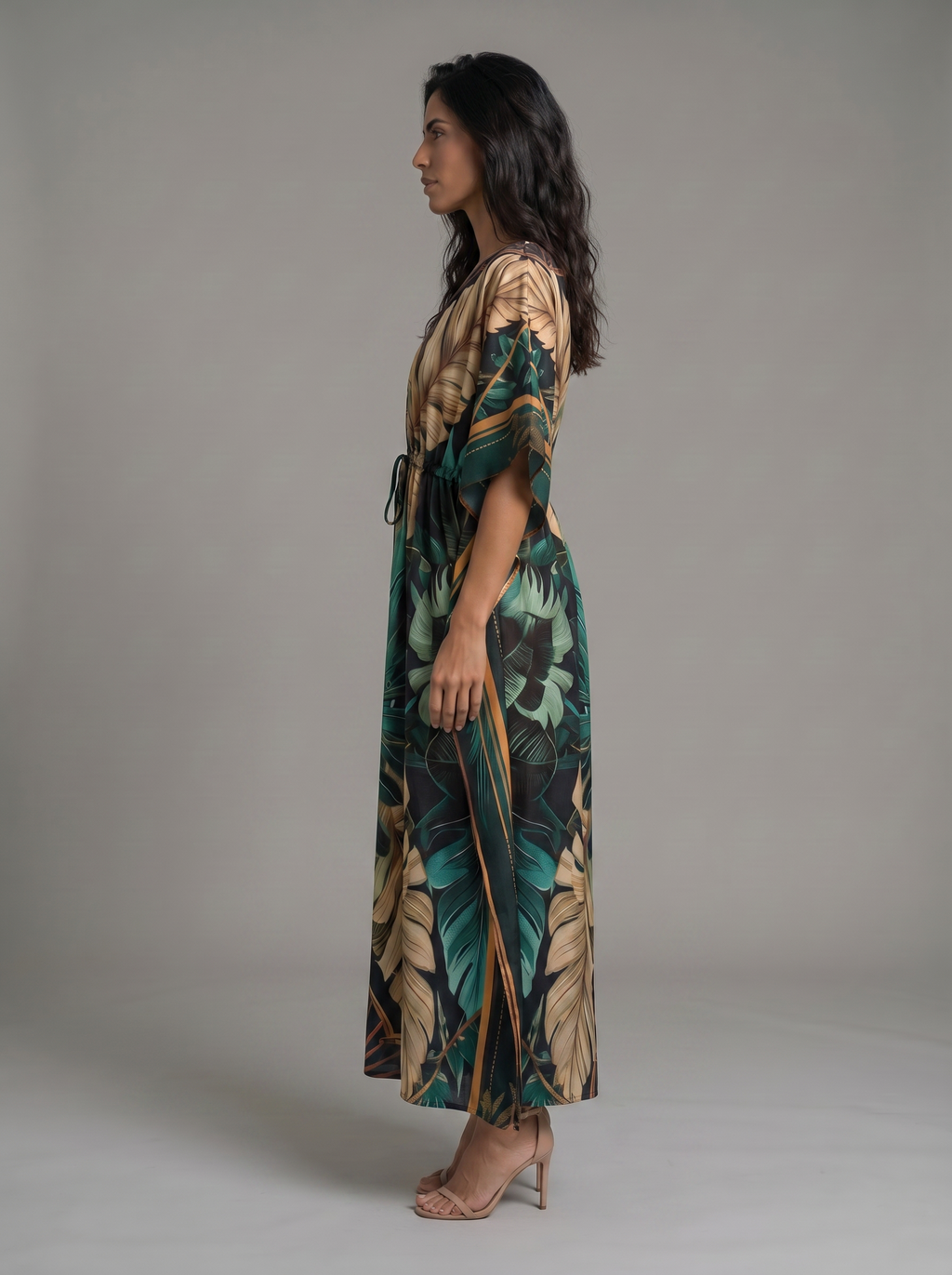 Kaftán premium colombiano adaptable desde talla S hasta 4XL