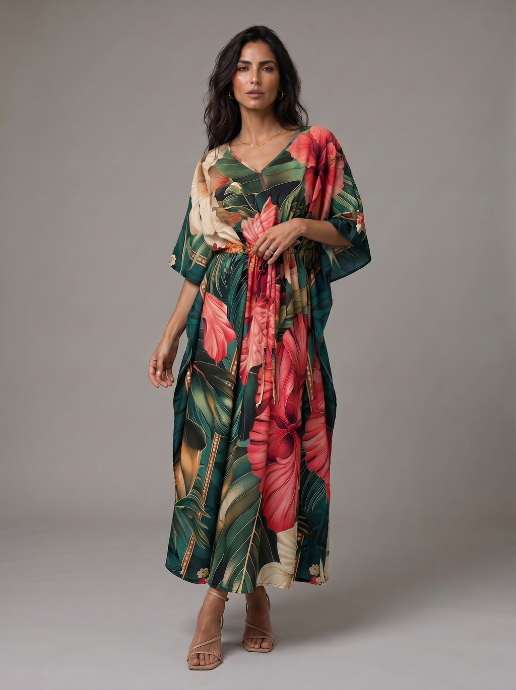 Kaftán premium colombiano adaptable desde talla S hasta 4XL