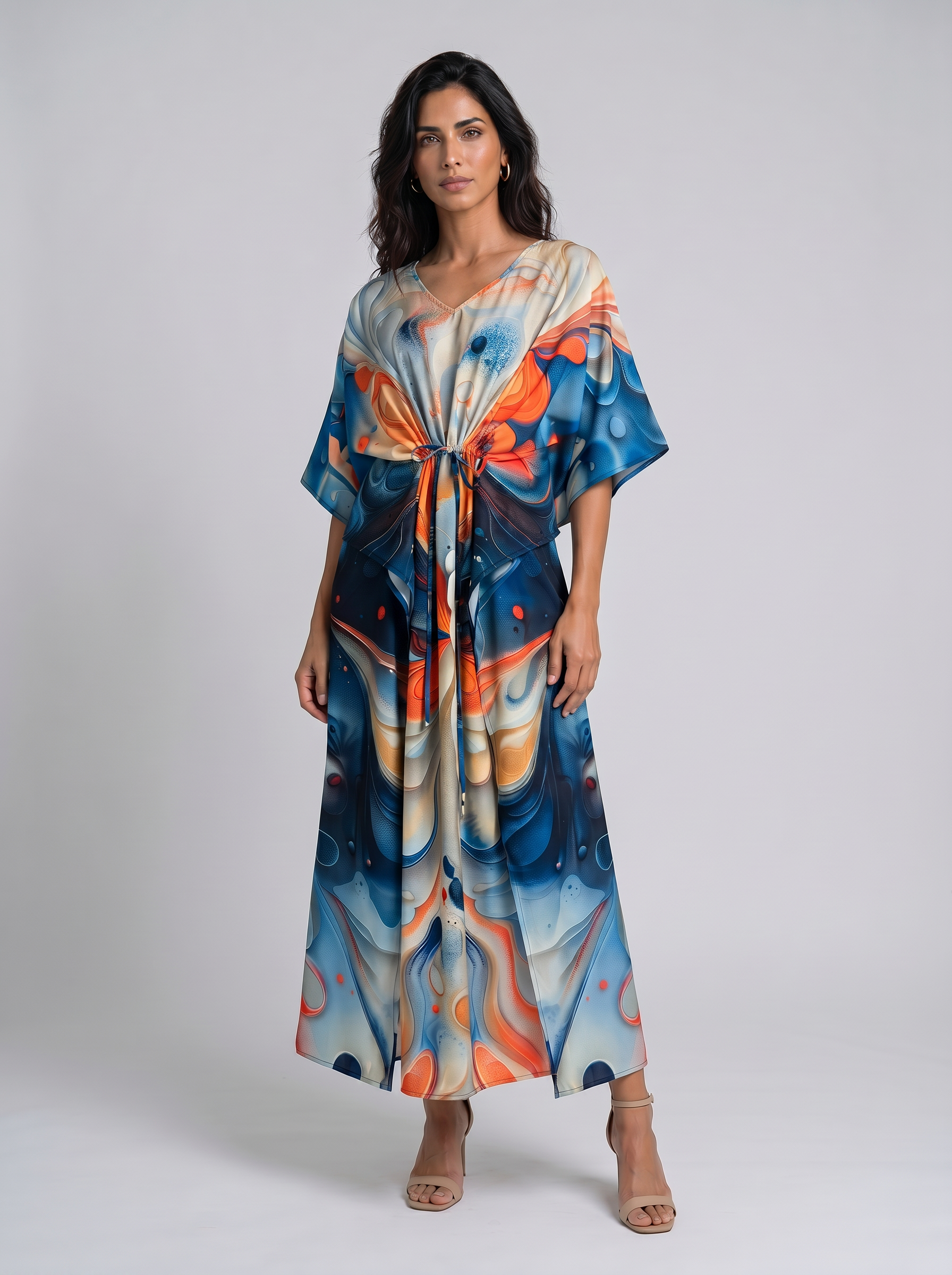Kaftán premium colombiano adaptable desde talla S hasta 4XL