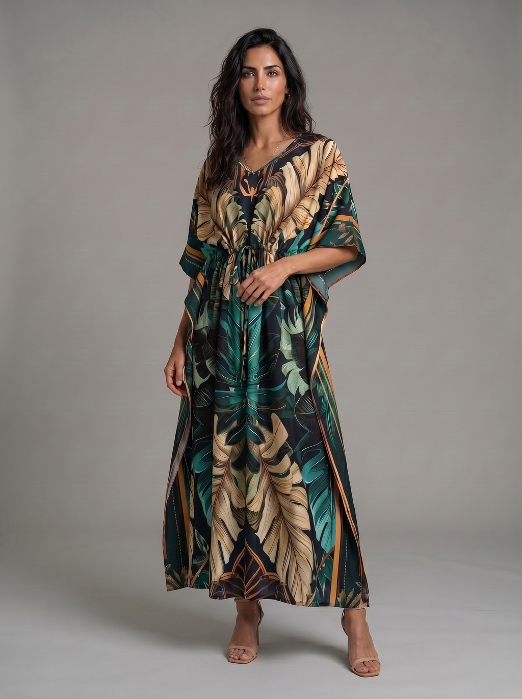 Kaftán premium colombiano adaptable desde talla S hasta 4XL